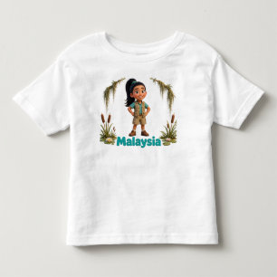 Kids Malaysia Halloween Tee Lil' Bayou Explorers