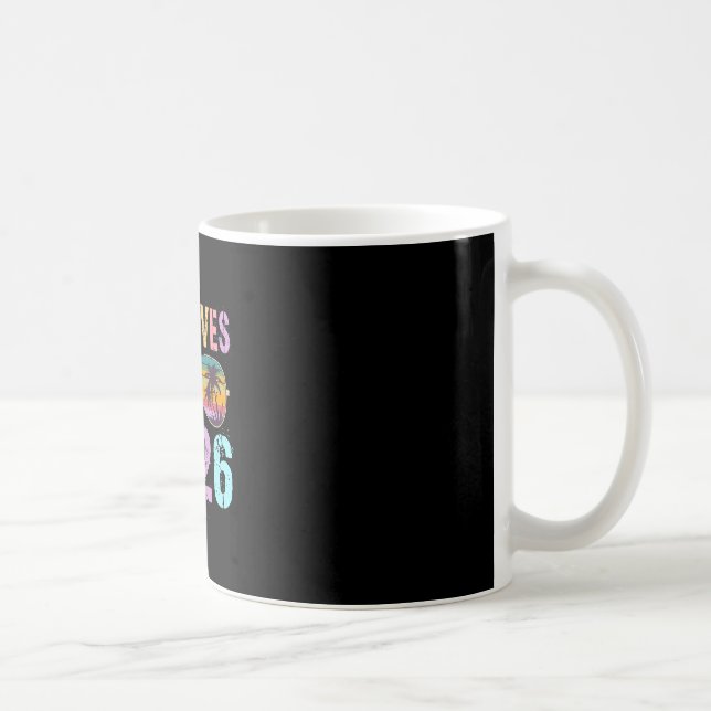 Kids maldives 2026 vacation surfer trip moms bff coffee mug (Right)