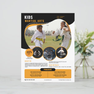 Kids Martial Arts Flyer Template