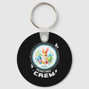 Kids Matching Family Easter Egg Hunting Crew Toddl Key Ring
