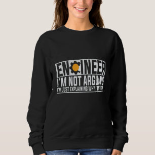 Kids Mechanic Quote Engineer Cool Mechanical Sweatshirt