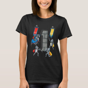 Kids Mediaeval Knights Middle Ages History Castle T-Shirt