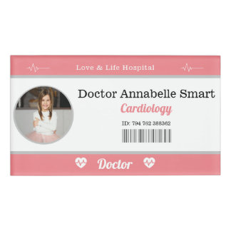 Kids Medical ID Name Tag