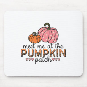 Kids Meet Me At The Pumpkin Patch Toddler Girls Fa Mouse Mat