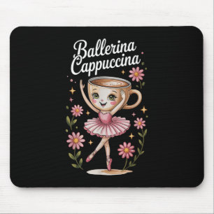Kids Meme Italian Brainrot Ballerina Cappuccina T- Mouse Mat