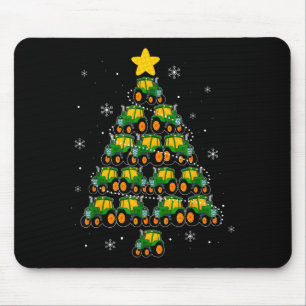 Kids Men Women Tractor Christmas Tree Farmer Xmas  Mouse Mat