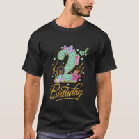 Kids Mermaid 2nd Birthday Outfit African American