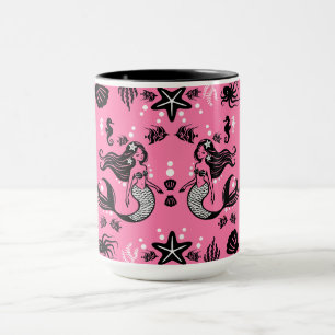 Kids Mermaid Pink Mug
