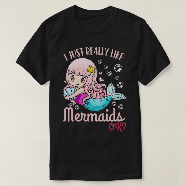 Kids Mermaid  T-Shirt (Design Front)