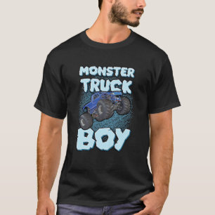 Kids Monster Truck Boy For Boys Cool Fun Monster T-Shirt