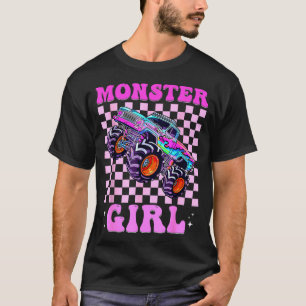 Kids Monster Truck Girl Nk Monster Trucks Lover Mo T-Shirt