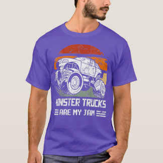 Kids Monster Trucks are my Jam Kidx27s Truck Off R T-Shirt
