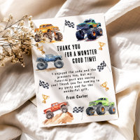 Kids Monster Trucks Birthday Party
