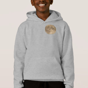 Kid's Moon Hoodie Full Moon Kid's Sweatshirts