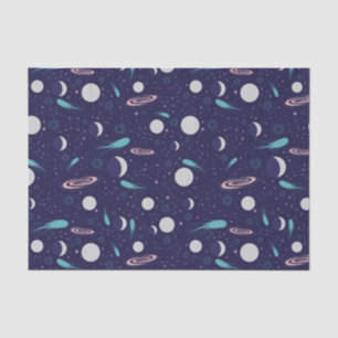 Kids Moon Meteor Black Hole Planet Comet Tissue Paper