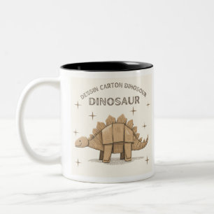 Kid's Mug with Adorable Dinosaur Design