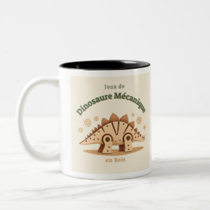 Kid's Mug with Adorable Dinosaur Design