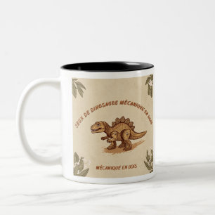 Kid's Mug with Adorable Dinosaur Design