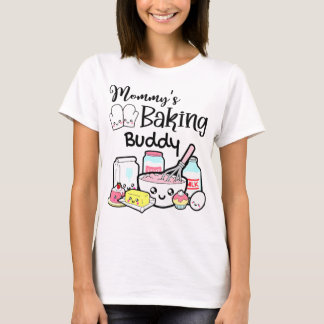 Kids Mummy's Baking Buddy Baking Lover T-Shirt