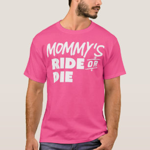 Kids Mummy's Ride Or Die Funny Trending Shirt