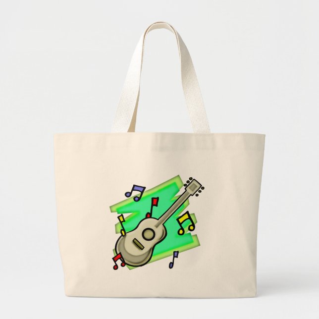 Kids Music Tote Bag (Front)