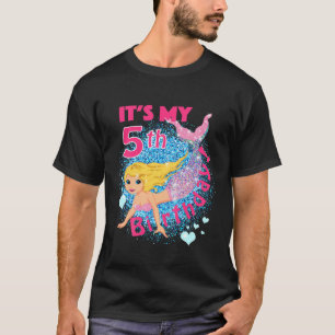 Kids My 5Th Birthday Mermaid T: 5 Year Old Birthda T-Shirt