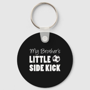 Kids My Brother's Little Side Kick Soccer Younger Key Ring