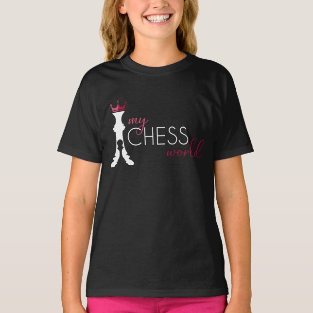 Kid's My Chess World T-shirt (Front)