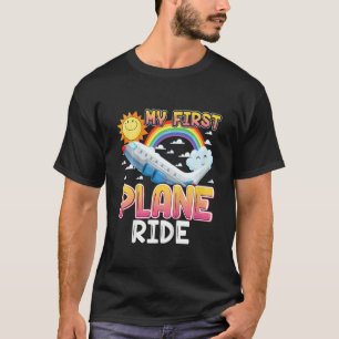 Kids My First Aeroplane Ride My First Aeroplane 1s T-Shirt