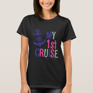 Kids My First Cruise Girls Boys  Cruise Cruise Vac T-Shirt