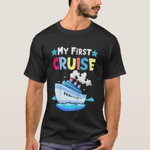 Kids My First Cruise Girls Boys Kids Vacatio T-Shirt