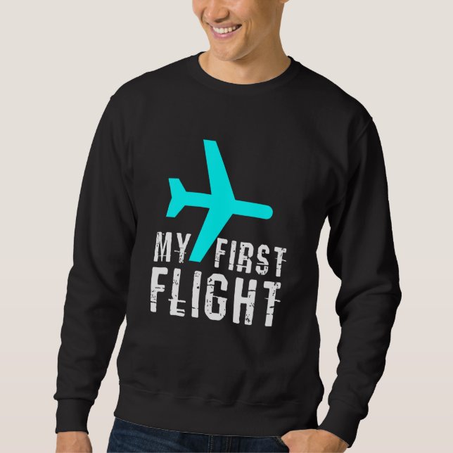 Kids My First Flight Sweatshirt (Front)