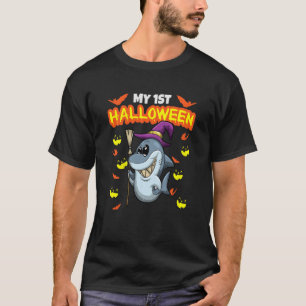 Kids My First Halloween Scary Hallow's Eve Birthda T-Shirt