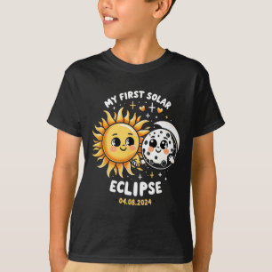 Kids My First Solar Eclipse Toddler Boys Girls 202 T-Shirt