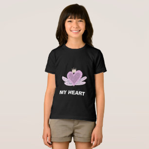 KIDS MY Heart black gift tshirt