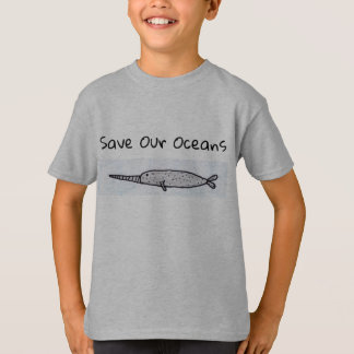 kids narwhal t-shirt