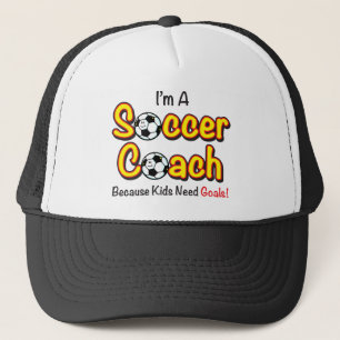 "Kids Need Goals" Soccer Coach Hat