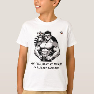 Kids New Year, Same Me T-Shirt