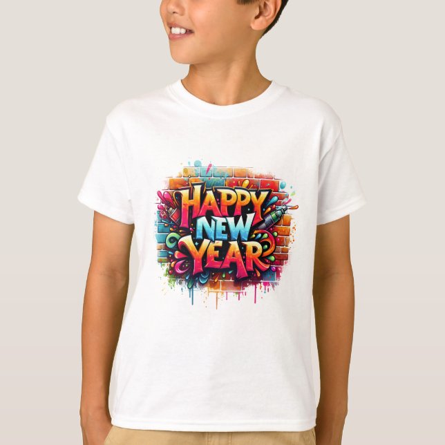 Kids new Years Tshirt (Front)