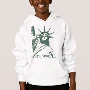 Kid's New York Hoodie Statue of Liberty Souvenir