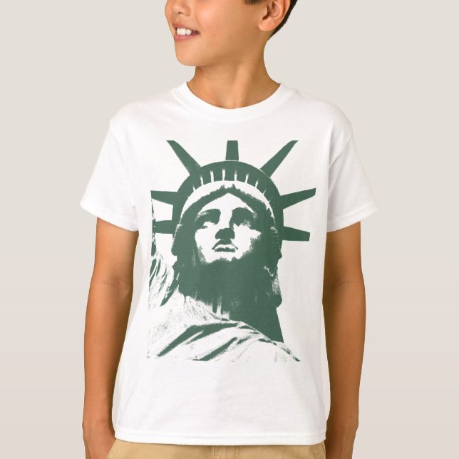 Kid's New York Shirt Statue of Liberty Shirt (Front)