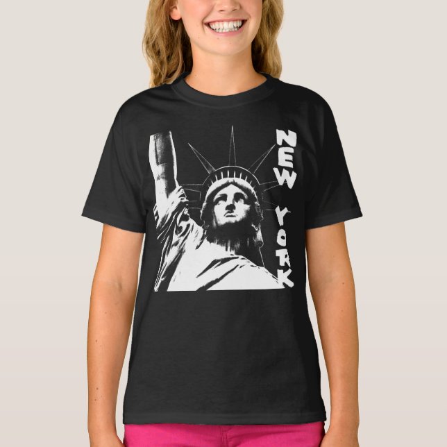Kid's New York T-shirt Organic Statue of Liberty T (Front)