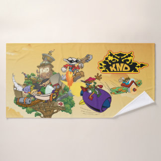 Kids Next Door BATTLE STATIONS! Bath Towel