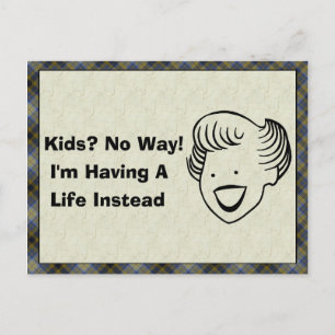 Kids No Way Postcard