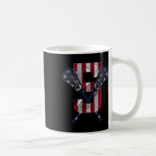 Kids Number 5 Years Lacrosse 5th Birthday 1 Coffee Mug