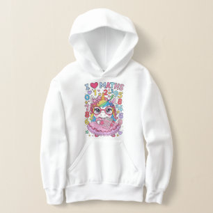 Kids Number Day Hoodie   Cute Maths Numbers
