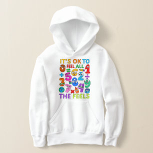 Kids Number Day Hoodie   Maths and Feelings