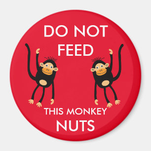 Kids Nut Allergy Warning Magnet