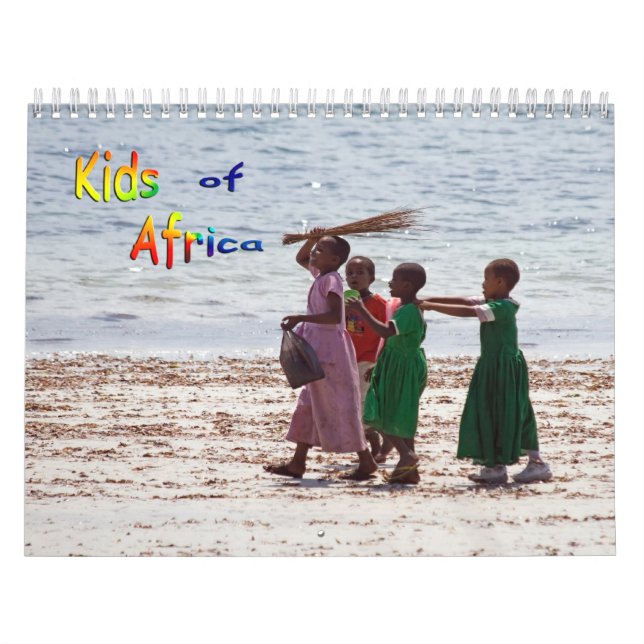 KIDS OF AFRICA Wall Calendar (Cover)