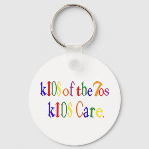 Kids of the 70's kIDS Care Key Ring